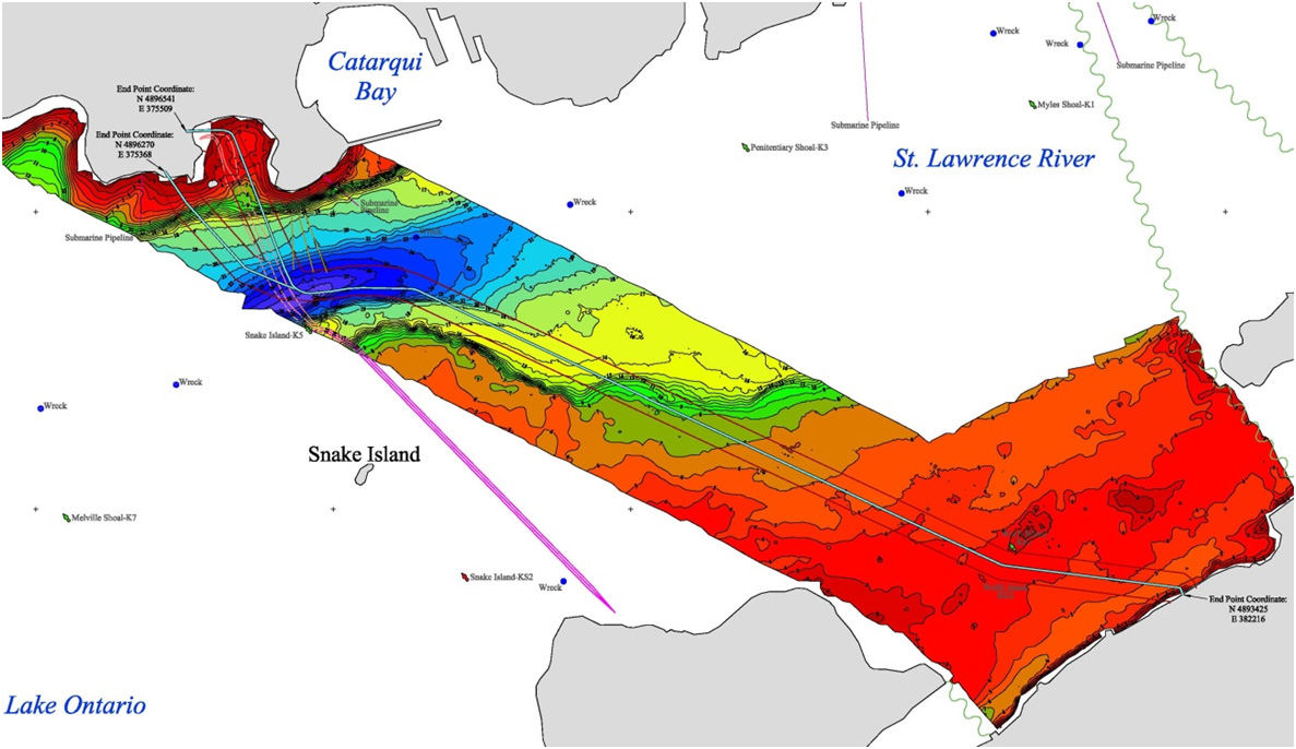 Wind Farm Submarine Cable Route